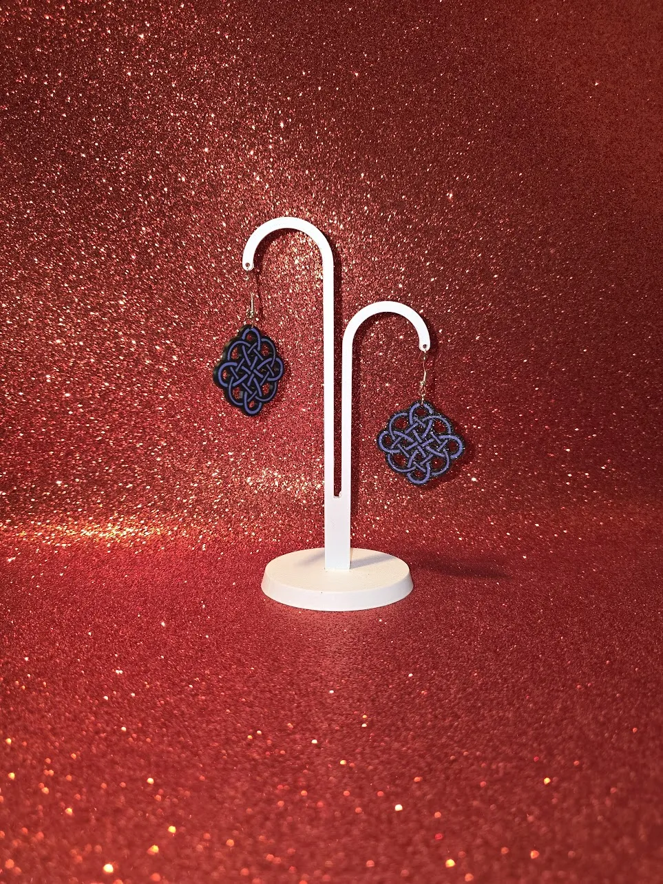 Irish blessing earrings view 3