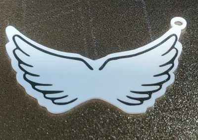 Duki Angel Keychain