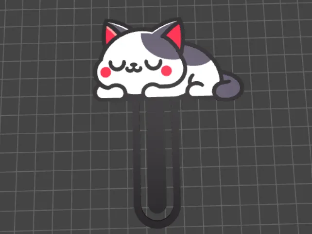 cat keychain