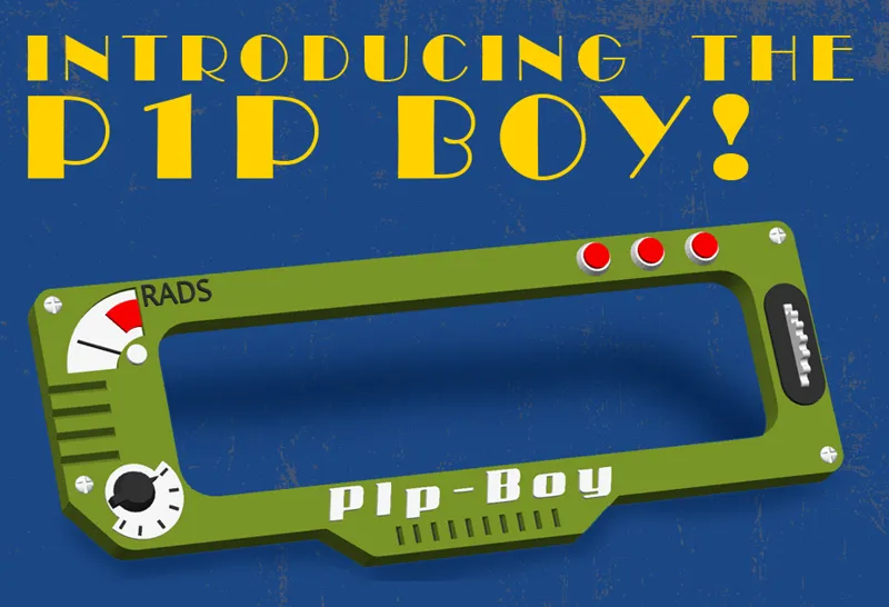 P1P/P1S Interface cover - Pip Boy