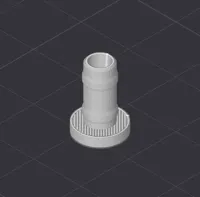 5mm hose cap - 0.12mm layer, 2 walls, 15% infill