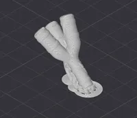 5mm to 6mm tripple connector - 0.12mm layer, 2 walls
