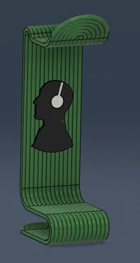 Headphone_Stand_Minimal_Modern_olivegreen