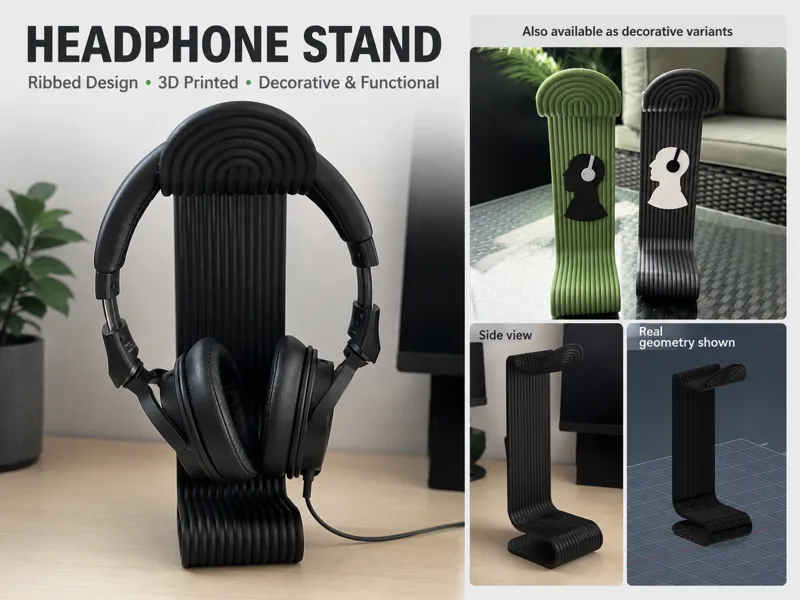 Headphone Stand – Desk Headphones Holder