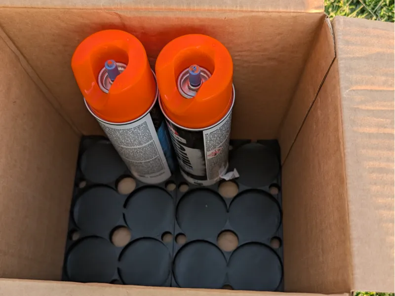 Paint Can Organizer Marking Paint Organizer