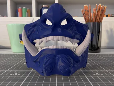 Oni Mask 2 Separated 