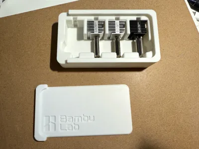A1/A1 Mini Hotend Storarge Box Improved