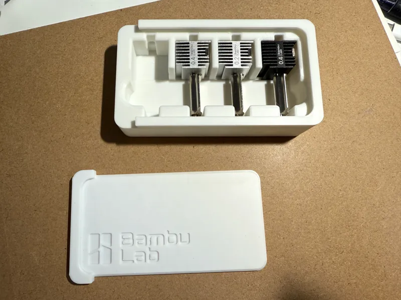 A1/A1 Mini Hotend Storarge Box Improved