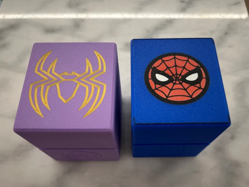 MTG EDH MARVEL SPIDERMAN Deckbox 125+