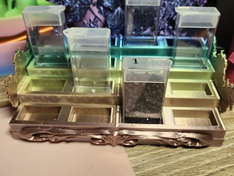 Organizer diamond painting Blumen