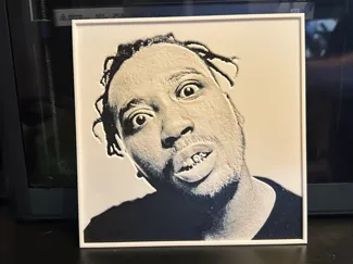 Wu-Tang Clan - Ol' Dirty Bastard Hueforge Poster