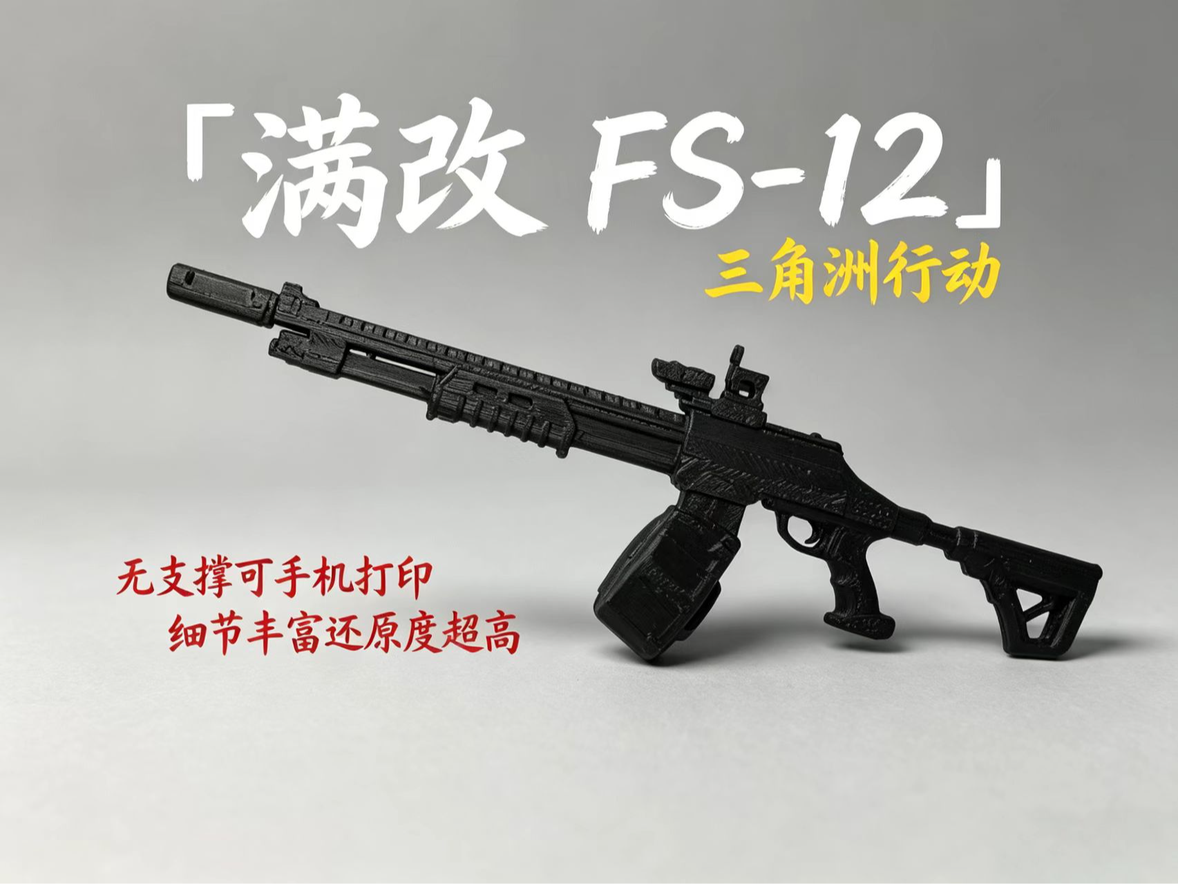 三角洲行动 满改 FS-12
