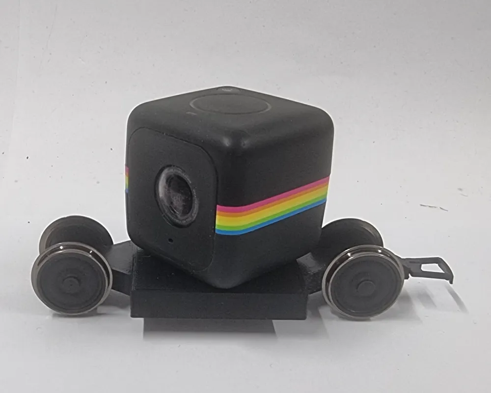 Polaroid Cube Model Railway Camera Mount Car Wagon by Simply Models