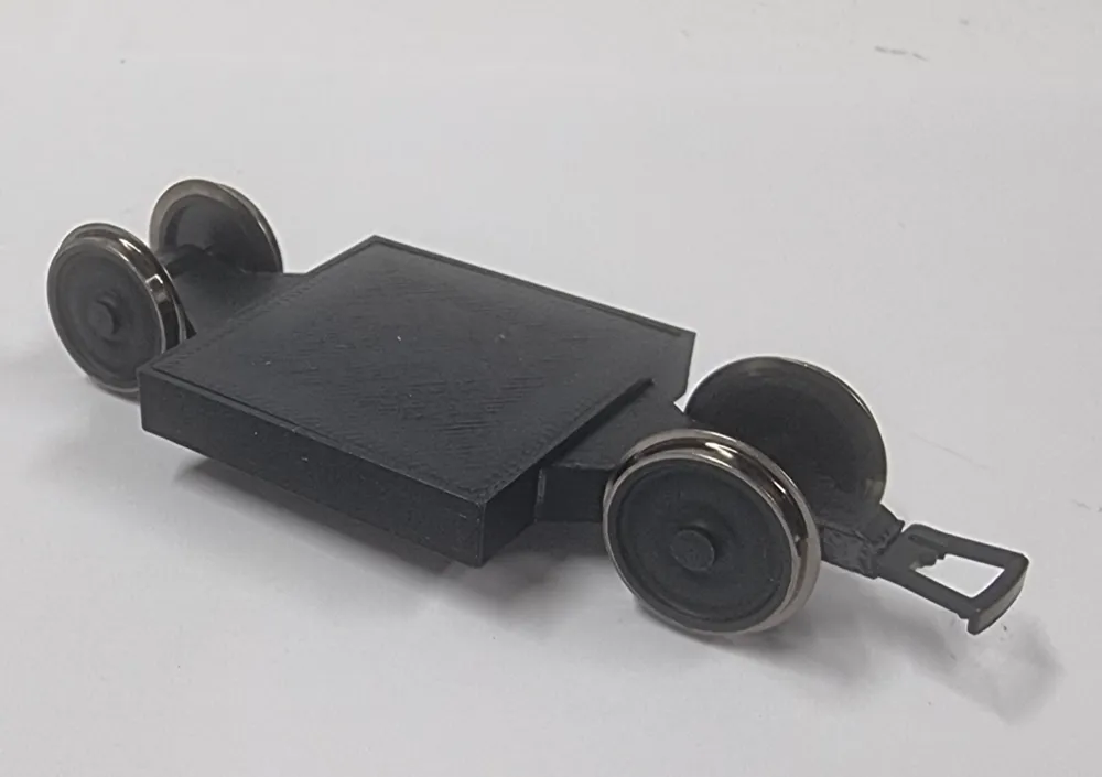Polaroid Cube Model Railway Camera Mount Car Wagon by Simply Models