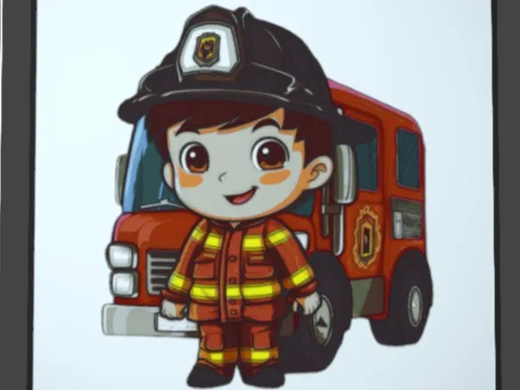 firefighter lightbox