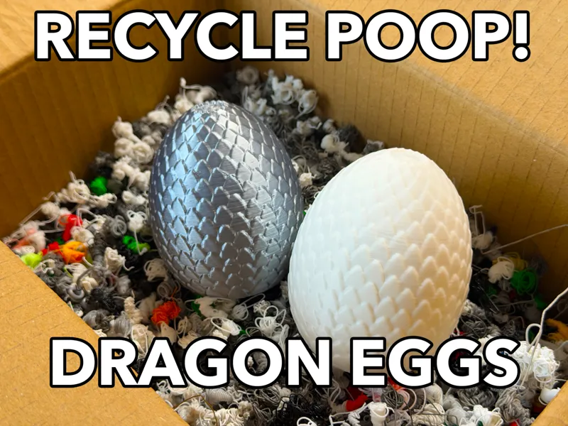Dragon Egg Filament Poop Shaker