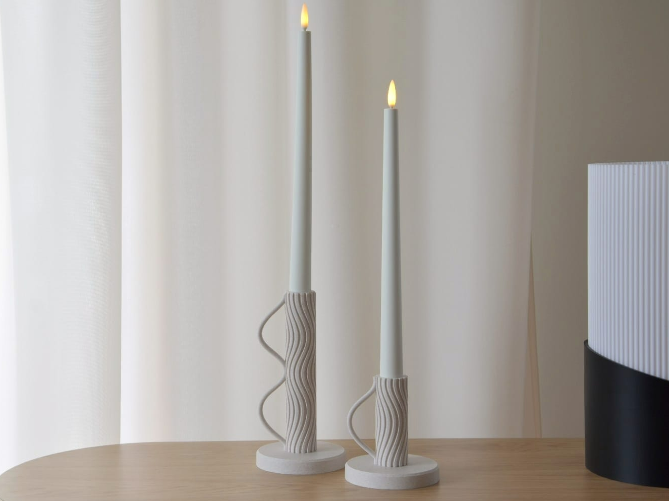 Wavy Candle Holder