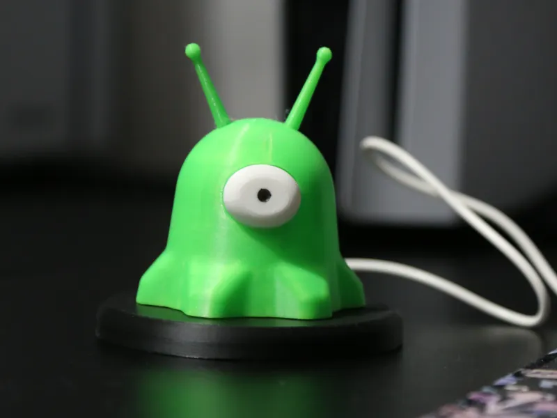 Futurama brain slug lampada