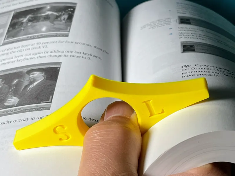BOOK PAGE HOLDER 1 PIECE 2 BOOK READER SIZE