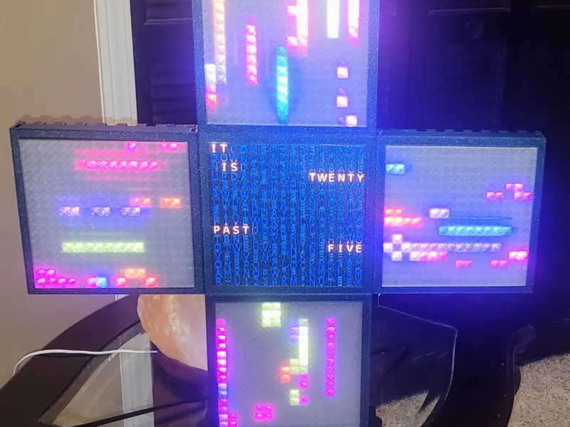 Enhanced LED Word Clock