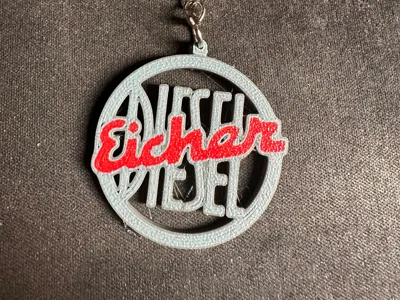 Eicher Diesel Keychain