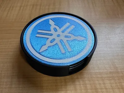 Yamaha Tuning Fork Coaster Set
