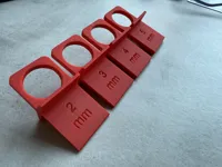 1 plate for each dimension. 0,2mm 15% gyroid 2 walls 