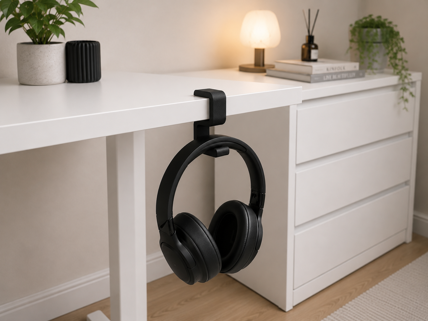 Customizable Headphone Hook | Minimalistic