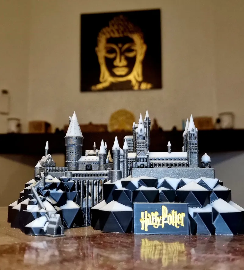 Snowy Hogwarts