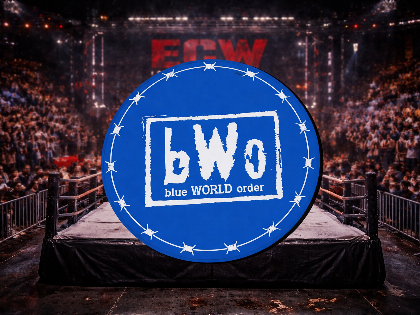 Blue World Order Coaster