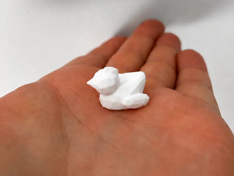 Cute Low-poly Chicken Magnet