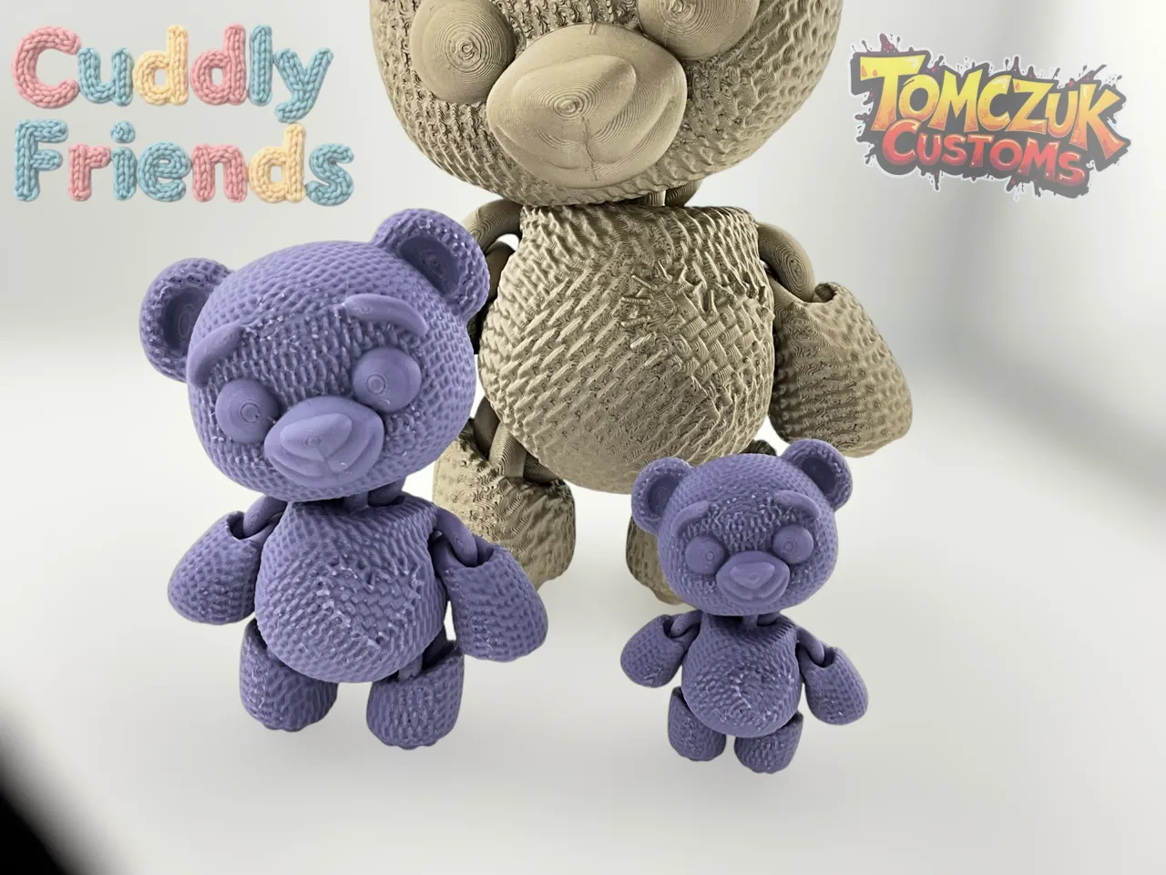 Cuddly Friends: Articulated Teddy Bear! view 4