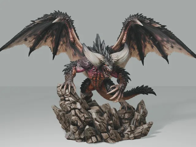 Nergigante - Monster Hunter Diorama #017