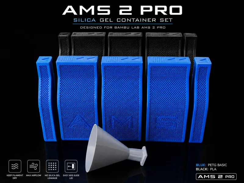Bambu AMS 2 Pro Dry Box Set