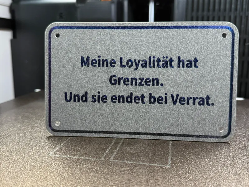 Meine Loyalität