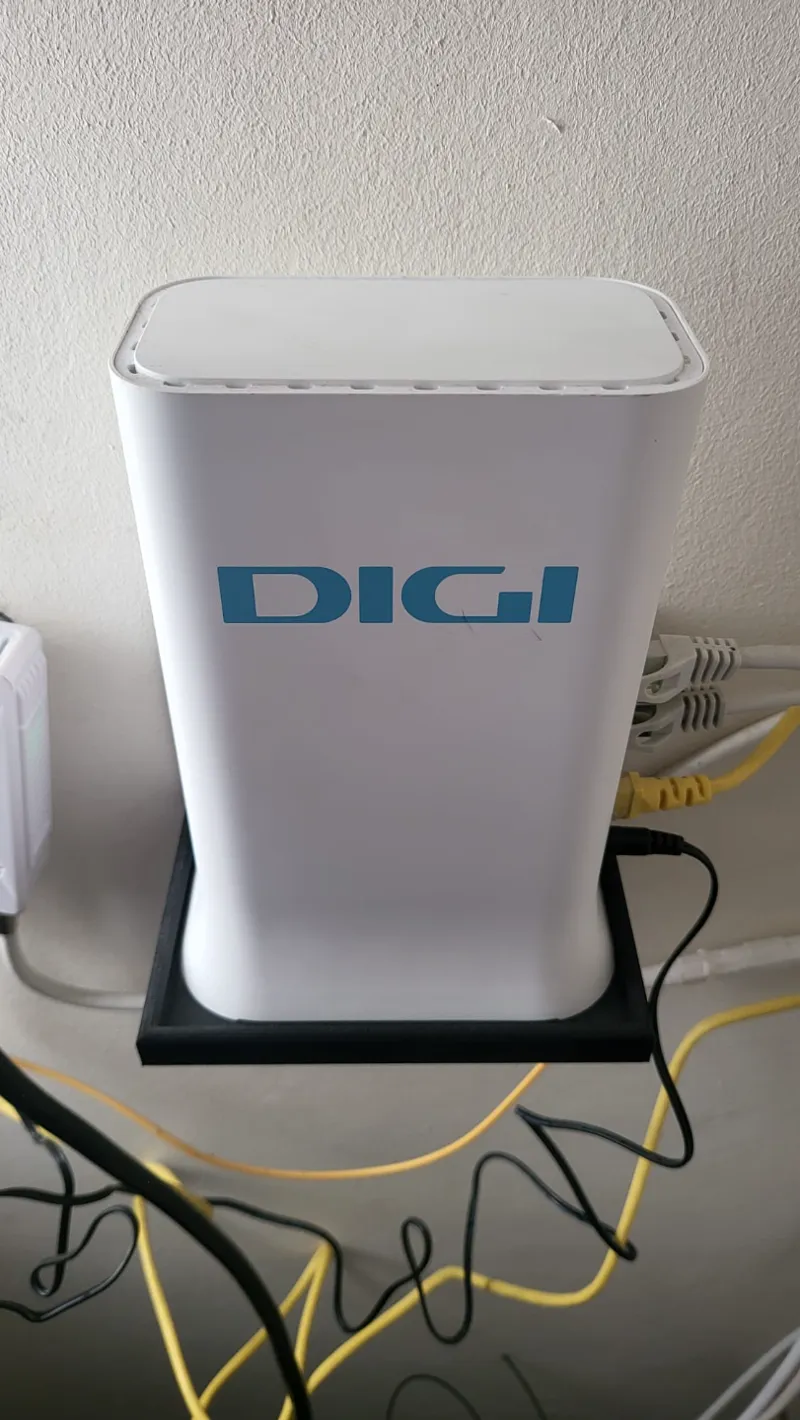Router wall hanger for ZTE / Digi network router