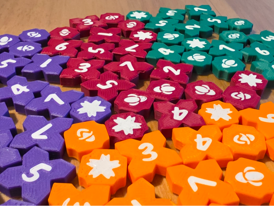 Nippon Zaibatsu Premium Chunky Player Tokens