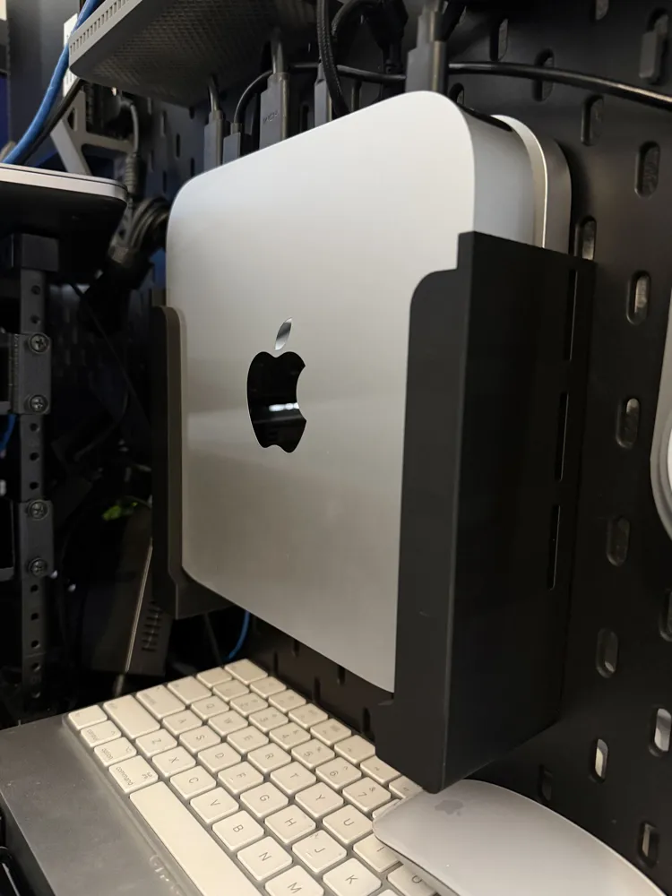 Skadis Mount for Mac Mini M2 w/ Satechi Dock - Free 3D Print Model ...