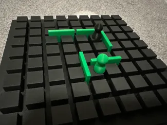 Corridor/Checkers Board