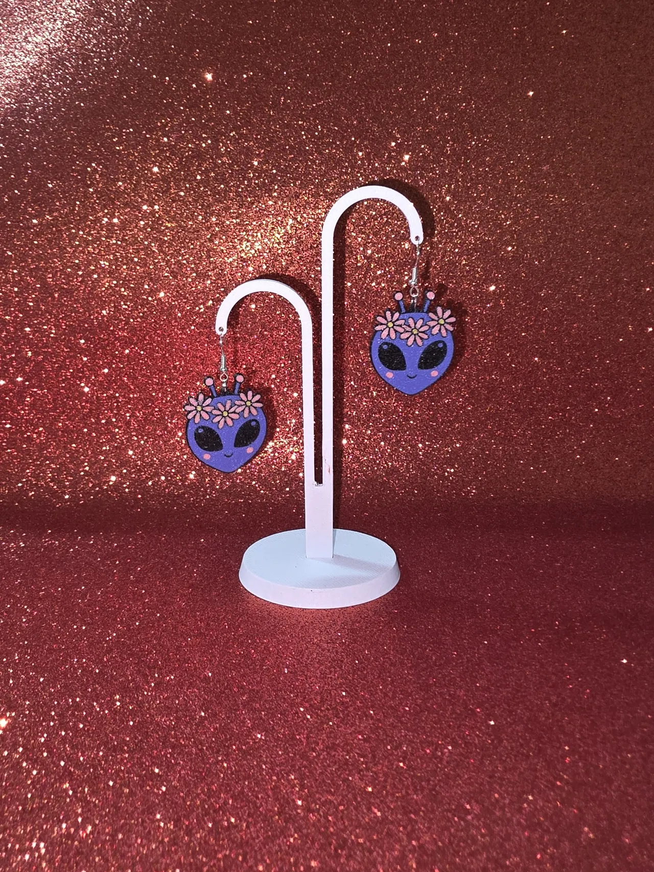 Fashion Alien earrings view 3