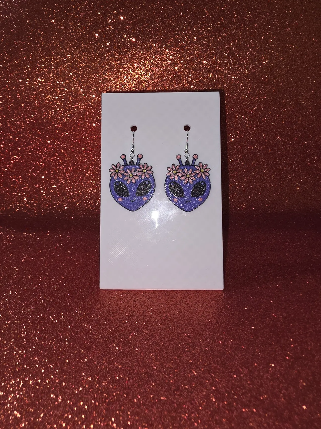 Fashion Alien earrings view 2