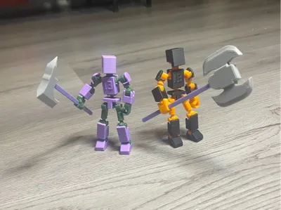 Battle axes pack for Dummy 13