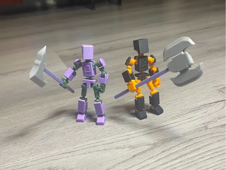 Battle axes pack for Dummy 13