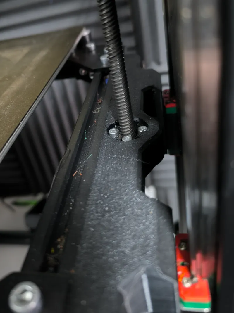 vzbot double sided linear rails - crazy system