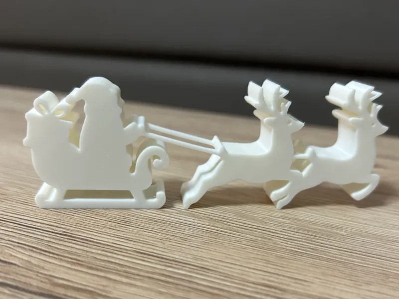 Santas Schlittenfahrt