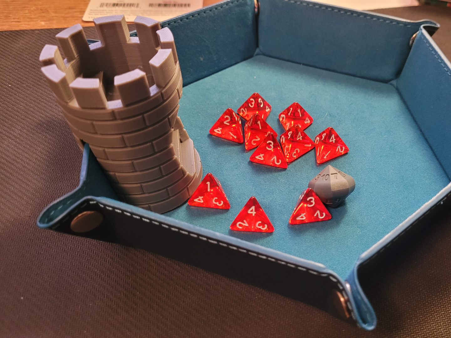 Tray Dice Tower