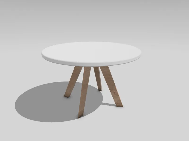 Miniature kitchen table