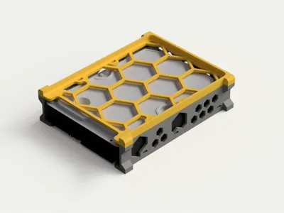 Stackable enclosure for 3.5" Hard drive