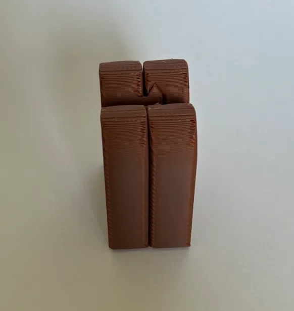 Dos Rebanadas de Pan Fidget en Cascada - Modelo de impresión 3D ...