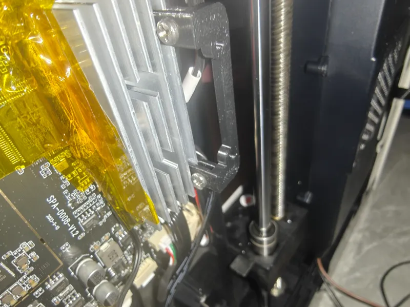SnapmakerU1电机驱动风扇底座 4010风扇改装方案
